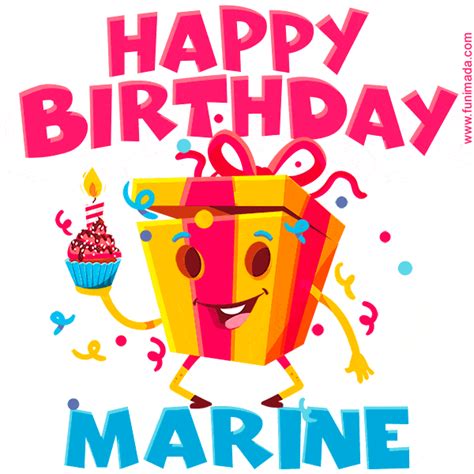 Funny Happy Birthday Marine GIF | Funimada.com