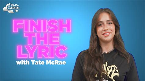 Tate McRae covers Harry Styles, Justin Bieber & more! | Finish The Lyric :: GentNews