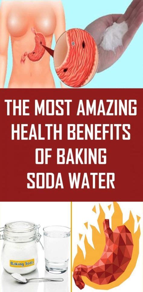 The Most Amazing Health Benefits of Baking Soda Water | Baking soda water, Baking soda benefits ...