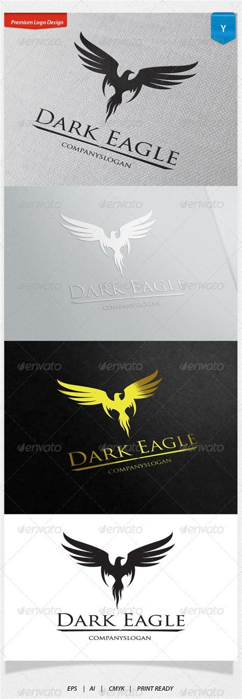 Dark Eagle Logo | Eagle logo, Animals logo, Animal logo