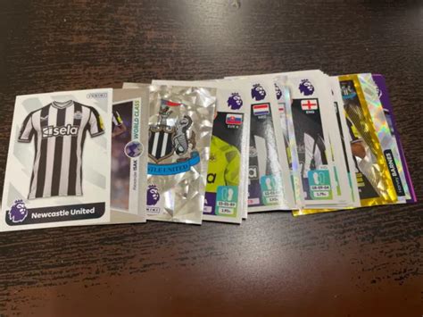 PANINI PREMIER LEAGUE 2024: Full Set of 31 Newcastle United Stickers £5 ...