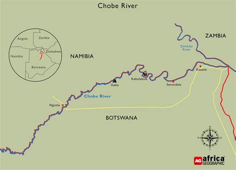 chobe-river-map - Africa Geographic