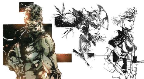 Metal Gear Solid 4 Concept Art & Characters