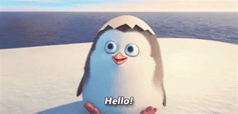 Happy Feet GIF - HappyFeet Hello Penguin - Discover & Share GIFs