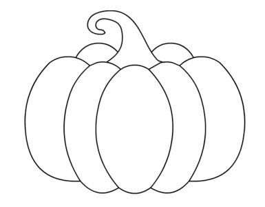 Orange Pumpkin Vegetables printable – Coloring Page