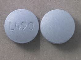 Pill Finder: L490 Blue Round - Medicine.com