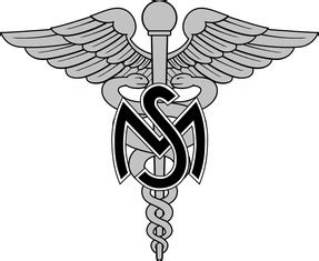 Army Medical Service Corps Vinyl Transfer Decal