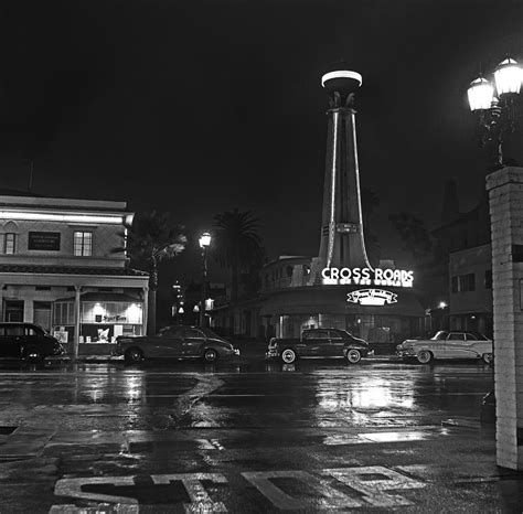 Los Angeles In The Rain by Michael Ochs Archives