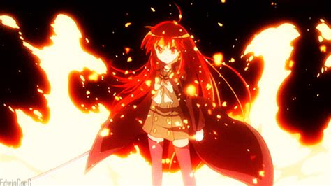 Anime Fire Element Girl