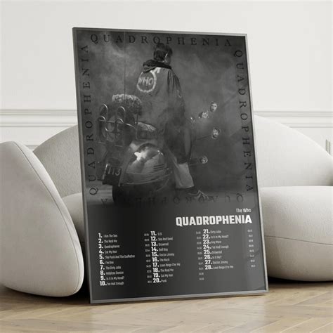 The Who Quadrophenia Album Cover Poster Wall Art the Who - Etsy