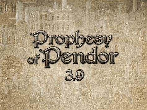 Upcoming Prophesy of Pendor v3.9 Changelog news - ModDB