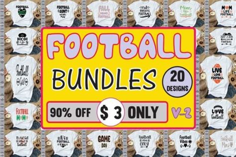 Football SVG Bundle V.2 Bundle · Creative Fabrica