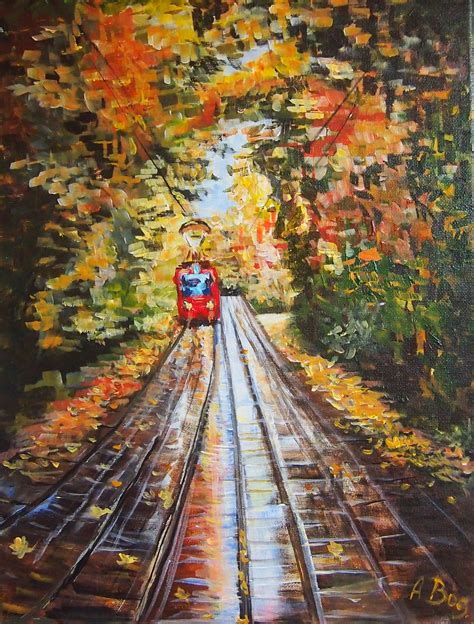 Pin by Art&Tea Party on Acrylic Canvas | Acrylic canvas, Railroad tracks, Canvas