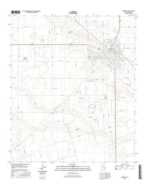 Seminole Texas Map | Printable Maps