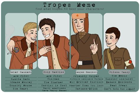 TV Tropes Meme by Frozen-lullaby on DeviantArt