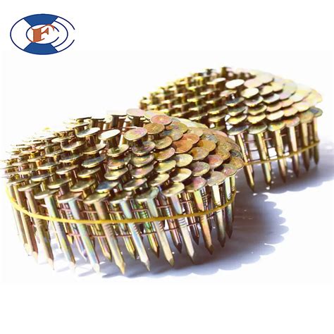 Round Head Galvanized Coil Roofing Nails