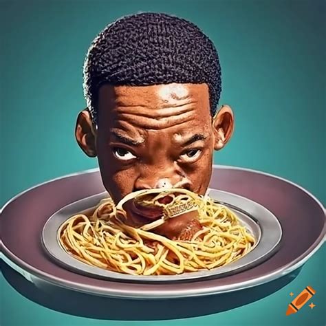 Will smith eating spaghetti