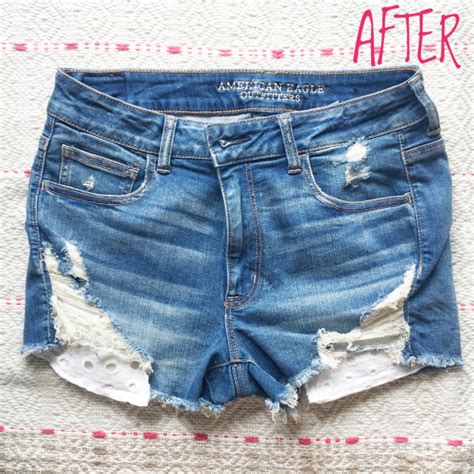 DIY: Pretty Pockets on Your Denim Shorts – Ruffles and Rubies