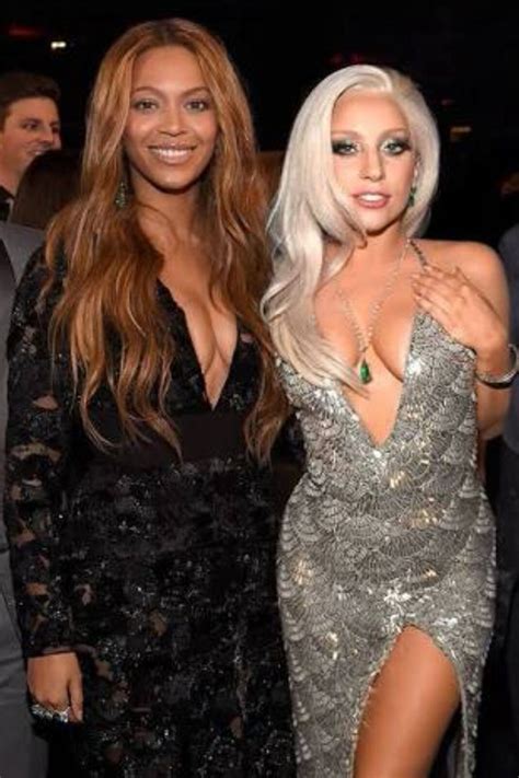 Lady Gaga and Beyonce!!! Bring back the memories of Telephone. | Lady gaga beyonce, Lady gaga, Lady