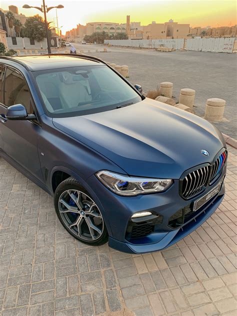 BMW X5 - Blue Matt wrap | WrapStyle