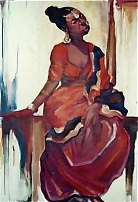 Lady in Red Dress Painting by Michael Ryan - Fine Art America