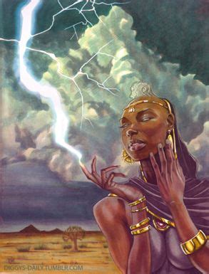 Oya- Orisha of change and lightning. She is offered eggplant and her sacred number is 9 #lucumi ...