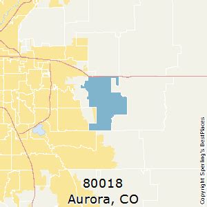 Aurora (zip 80018), CO