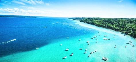 Michigan's Torch Lake Looks Exactly Like The Caribbean Sea