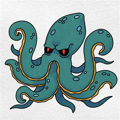 Draw Kraken - HelloArtsy