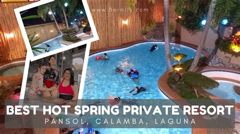 BEST HOT SPRING PRIVATE RESORT IN PANSOL CALAMBA LAGUNA - PART 1 ...