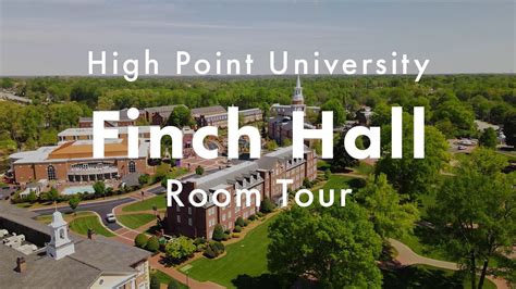 Dorm Room Tour- High Point University Finch Hall Honors Dorm - YouTube