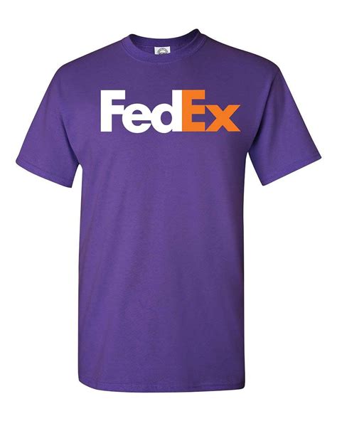 Fedex Purple Orange T Shirt 6685 | Kitilan