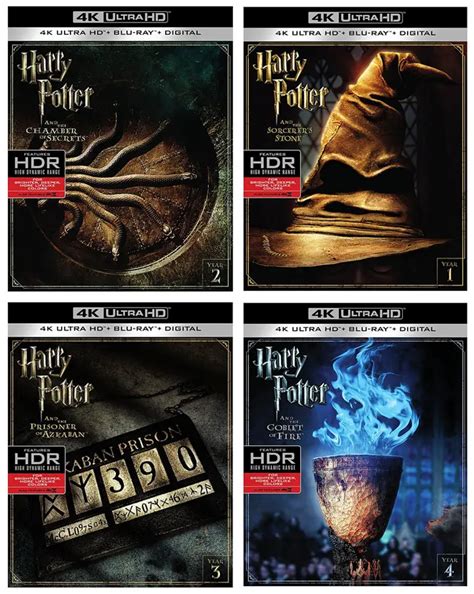 The remaining Harry Potter films releasing to 4k Blu-ray [Updated] | HD ...