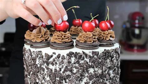 Oreo Black Forest Cake - The Ulimate Oreo Cake