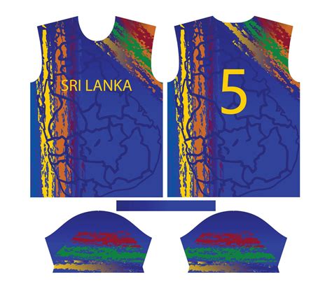 Srilanka cricket team sports kid design or Sri Lankan cricket jersey ...