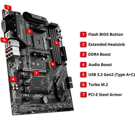 Buy MSI Tomahawk Max B450 AM4 Motherboard | Free Delivery | Currys