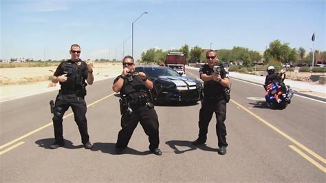 Goodyear Police Department goes all out for #LipSyncChallenge | 12news.com