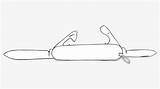 Swiss Army Knife Svg Clip Arts  Vector Png sketch template