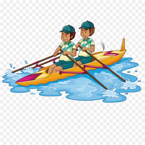 Boating clipart rowing boat, Boating rowing boat Transparent FREE for ...