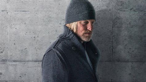 Haymitch (Woody Harrelson) in Distrikt 13