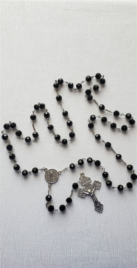 Pin on Glass Bead 5-Decade Rosaries