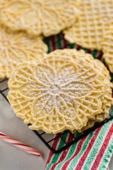 Italian Pizzelle Recipe - a classic Italian holiday cookie recipe