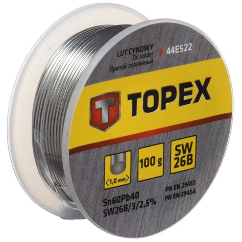 Tin Solder 60% Sn, 100 G - ToolsMalta.com