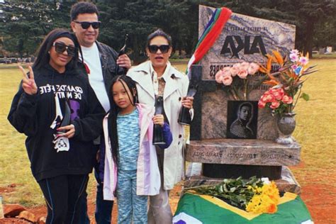 AKA's family visits his grave to celebrate his Metro FM awards