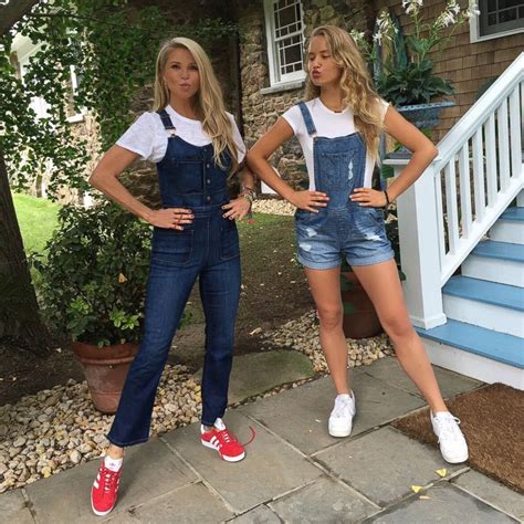 Christie Brinkley and Her Daughter Wear Matching Overalls Pi - DaftSex HD