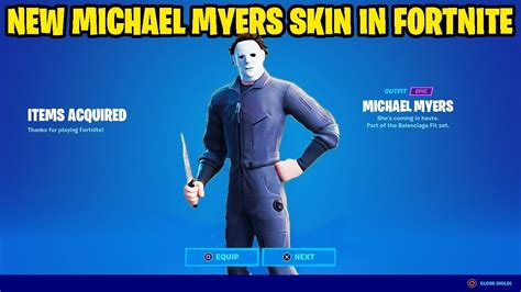 Michael Myers Fortnite Skin