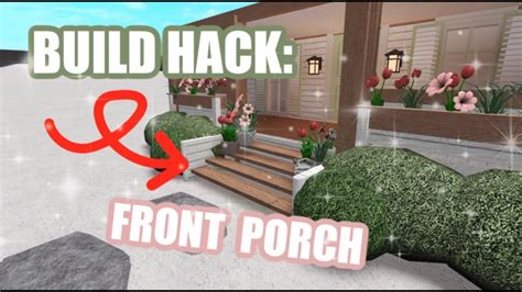 How to build a porch in bloxburg – Builders Villa