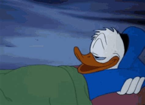 Donald Duck Bed GIF - Donald Duck Donald Bed - Découvrir et partager des GIF