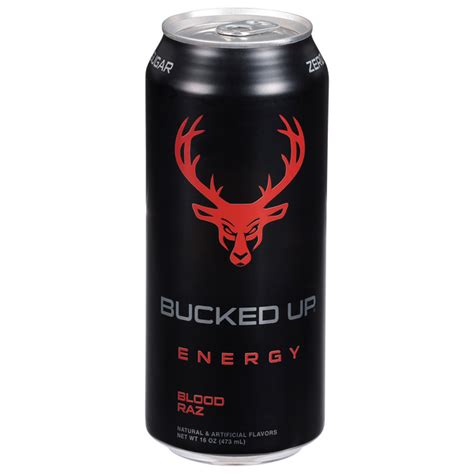 Save on Bucked Up Blood Raz Energy Drink Order Online Delivery | GIANT