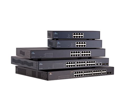 Ethernet Switches Including Industrial Ethernet Switch Options